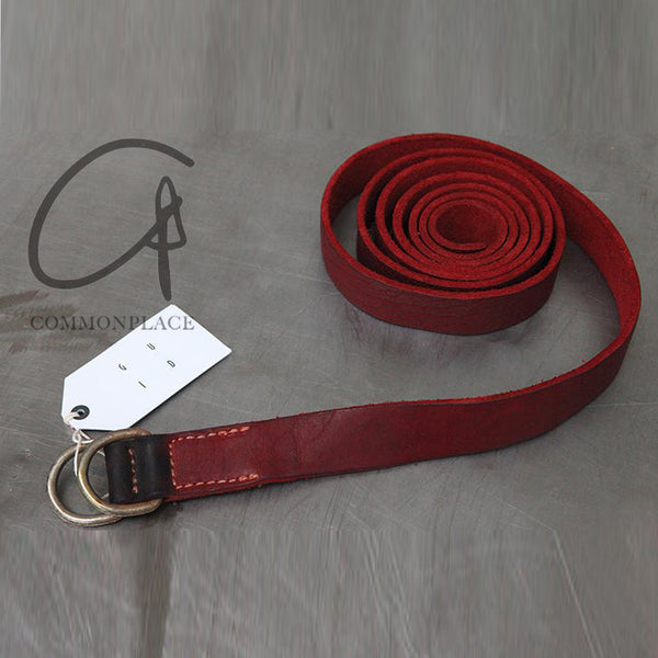 BLT0 BLT BLT17 Bison Full Grain Belt Series Italy GD-BLT0-HONG Red BLT0 Small Width 2CM